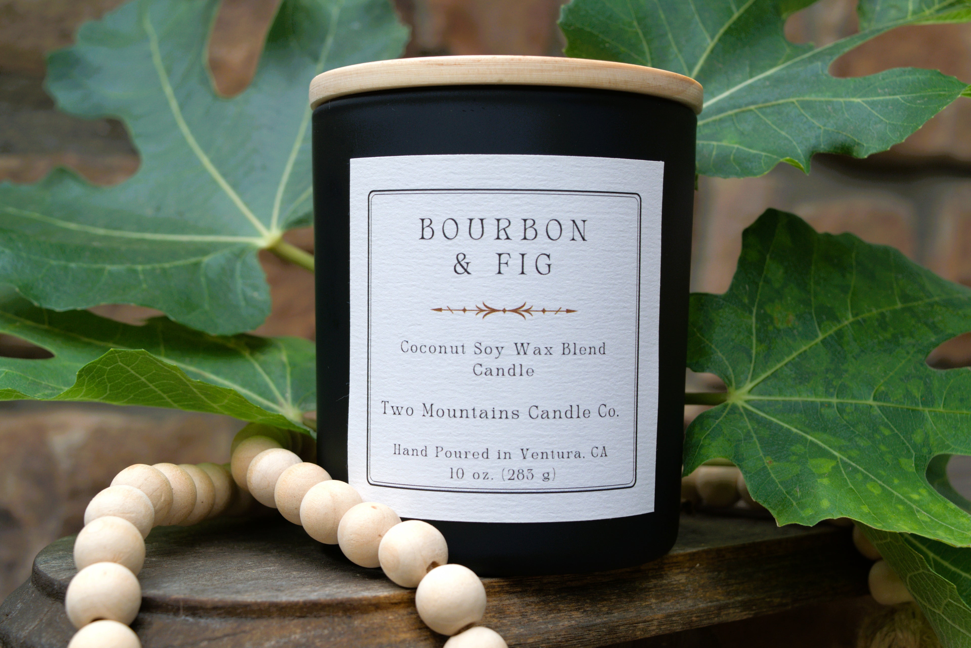 Bourbon & Fig 10 oz. Candle