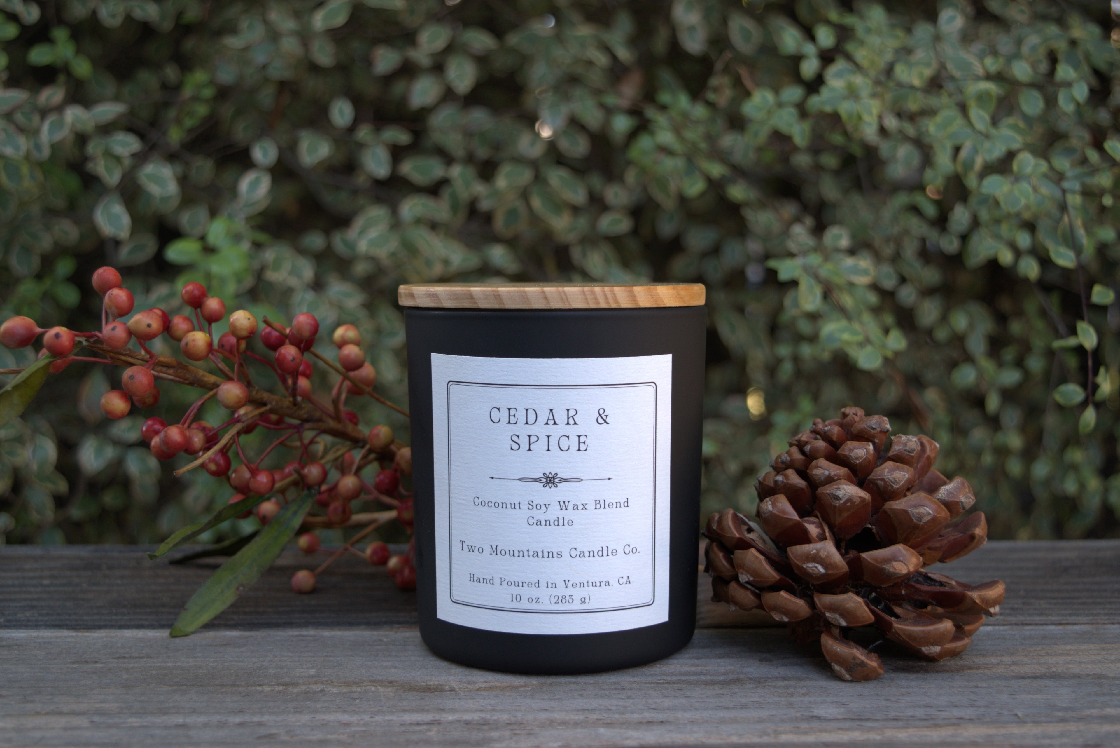 Cedar & Spice 10 oz. Candle