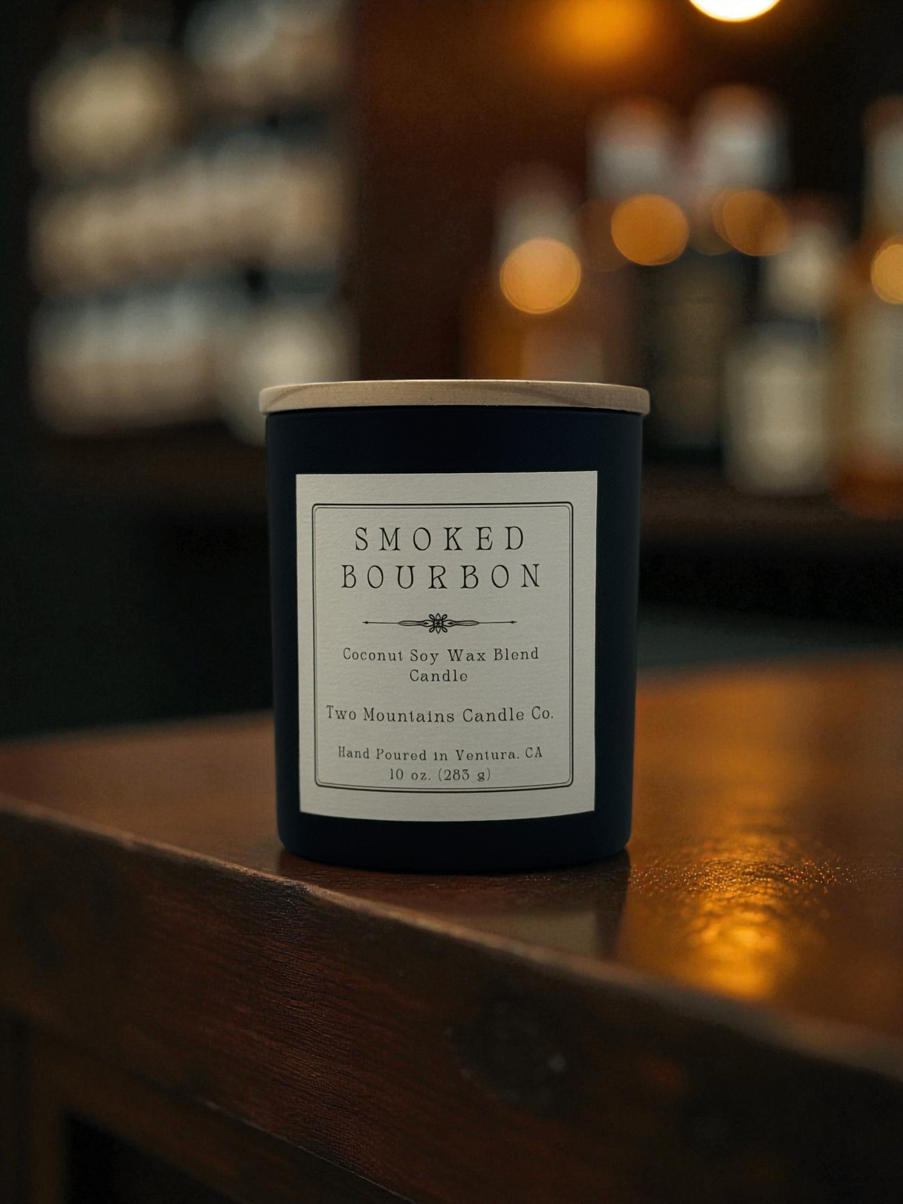 Smoked Bourbon 10 oz. Candle